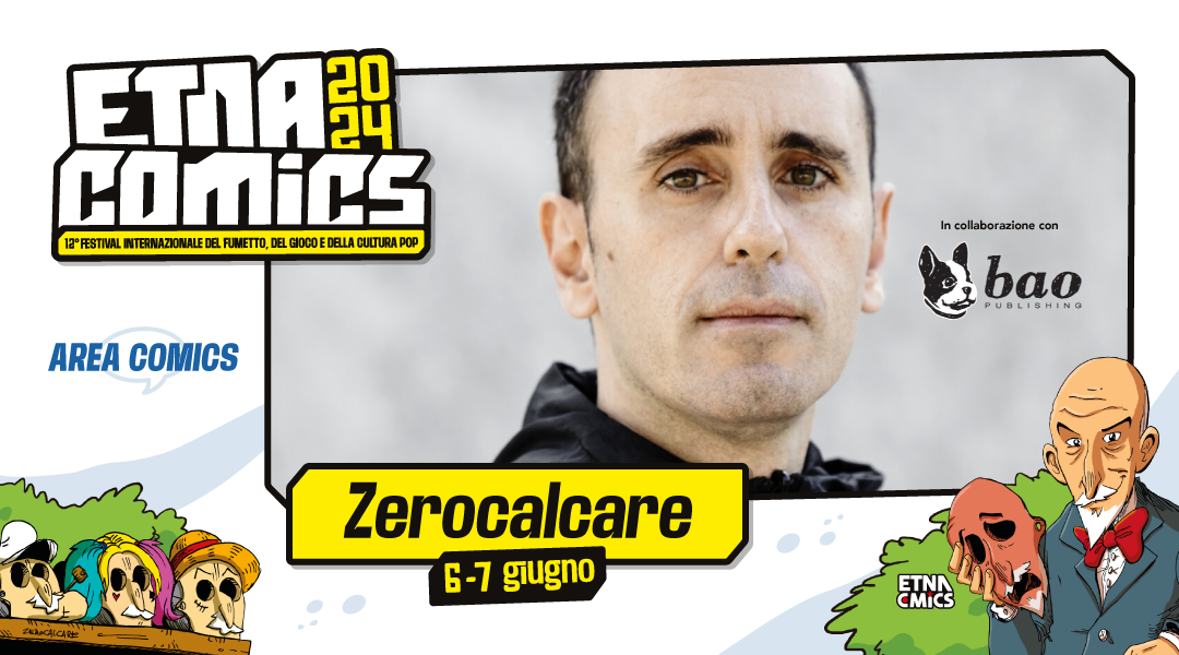 Zerocalcare Firma Il Manifesto Di Etna Comics 2024 Dedicato A Luigi