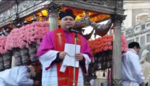 Mons. Scionti: discorso Sacre Reliquie di Sant’Agata
