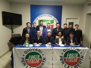 Forza Italia Giovani nuove nomine del direttivo provinciale etneo